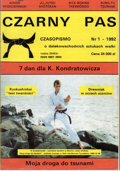 Czarny Pas Nr 8